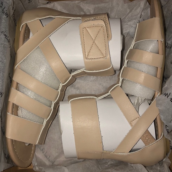 Tan Gladiator Sandals - Picture 4 of 5